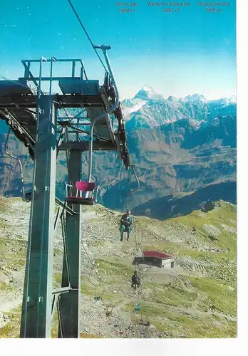 Ansichtskarte Oberstdorf im Allgäu, gelaufen 1984