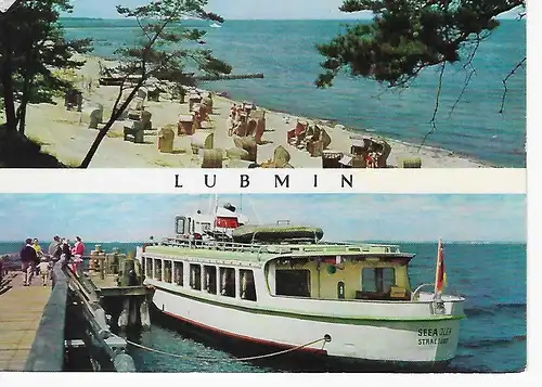 Ansichtskarte Seebad Lubmin gelaufen 1972