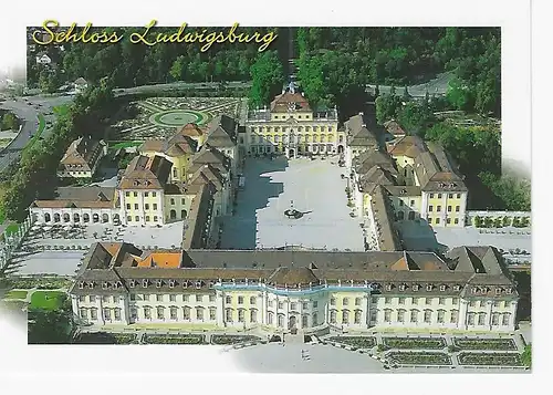 Ansichtskarte Schloss Ludwigsburg - nicht gelaufen 