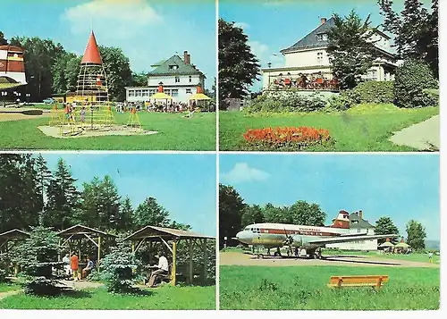 Ansichtskarte Langenbernsdorf (Kr. Werdau) - 1985 gelaufen