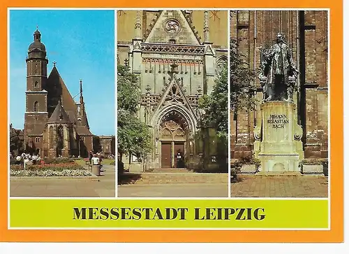 Ansichtskarte Messestadt Leipzig nicht gelaufen