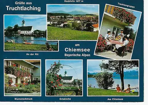 Ansichtskarte Truchtlaching - gelaufen 1981