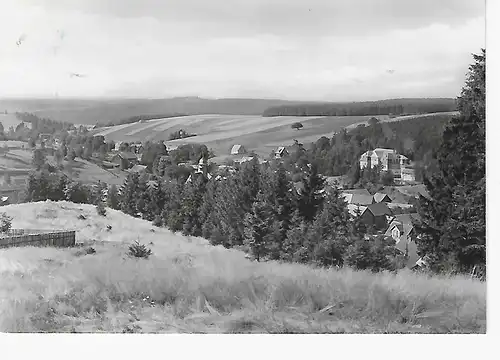 Ansichtskarte Blick auf Trautenstein (Kr. Wernigerode) - gelaufen
