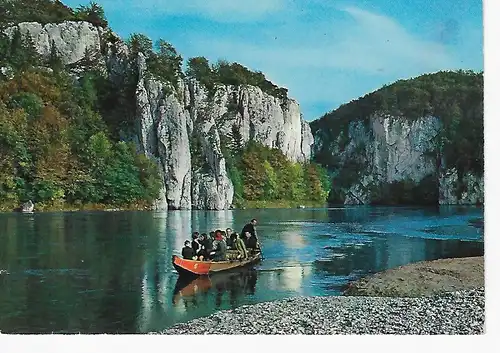 Ansichtskarte Weltenburg - Kelheim - Donaudurchbruch - nicht gelaufen