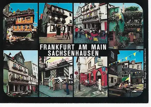 Ansichtskarte Frankfurt am Main Sachsenhausen - nicht gelaufen