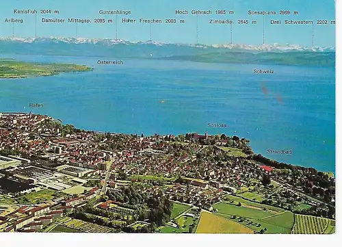 Ansichtskarte Friedrichshafen am Bodensee - nicht gelaufen