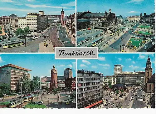 Ansichtskarte Frankfurt am Main - nicht gelaufen