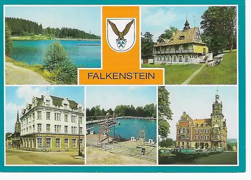 Ansichtskarte Falkenstein (Kr. Auerbach) - nicht gelaufen