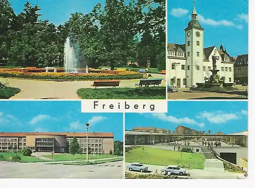 Ansichtskarte Freiberg - nicht gelaufen