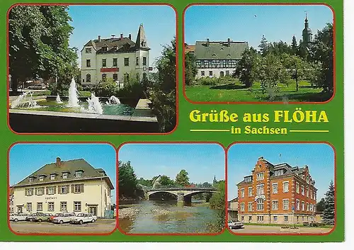 Ansichtskarte Flöha - nicht gelaufen