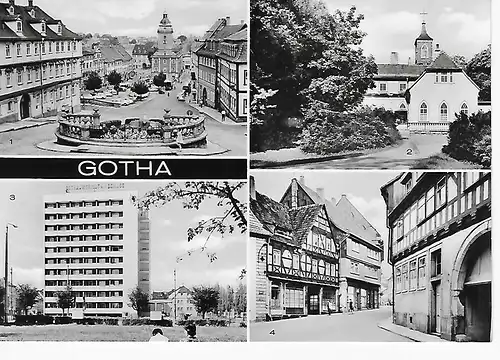 Ansichtskarte Gotha - nicht gelaufen 