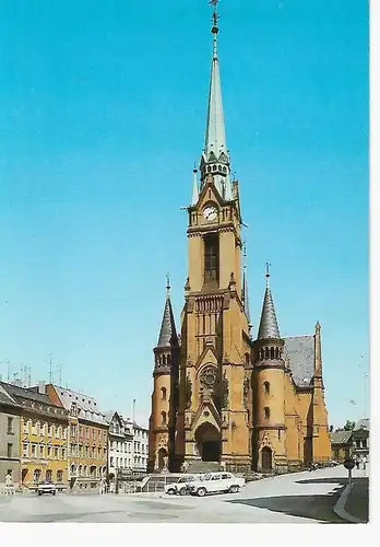Ansichtskarte Mylau (Kr. Reichenbach) - Kirche - nicht gelaufen