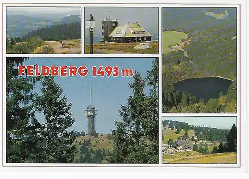 Ansichtskarte Feldberg  - nicht gelaufen 1988