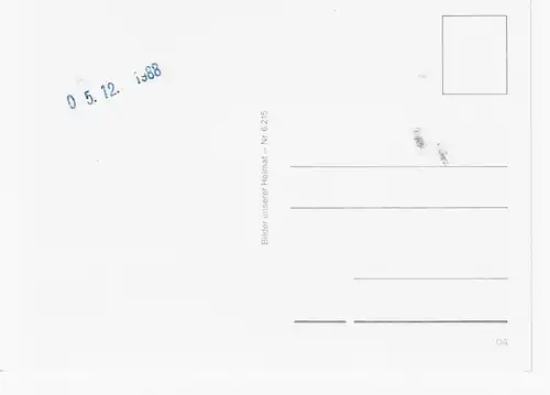 Ansichtskarte Feldberg  - nicht gelaufen 1988