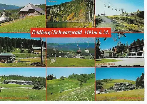 Ansichtskarte Feldberg / Schwarzwald - nicht gelaufen