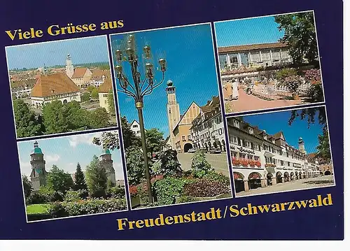 Ansichtskarte Heilklimatischer Kurort Freudenstadt / Schwarzwald - nicht gelaufen