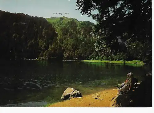 Ansichtskarte Feldsee - Gletschersee am Fuße des Feldbergs - nicht gelaufen