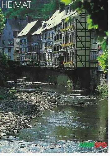 Ansichtskarte Monschau in der Eifel - nicht gelaufen