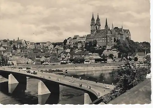 Ansichtskarte Meißen / Elbe  - gelaufen 1969