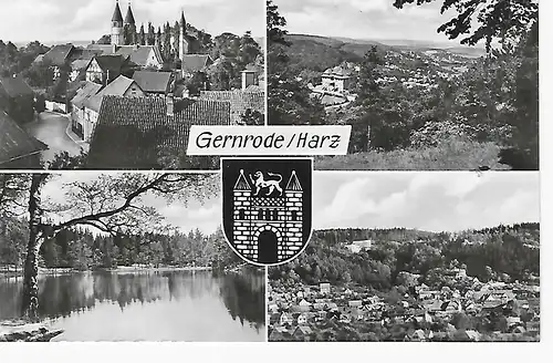Ansichtskarte Luftkurort Gernrode / Harz  (Kr. Quedlinburg) - nicht gelaufen