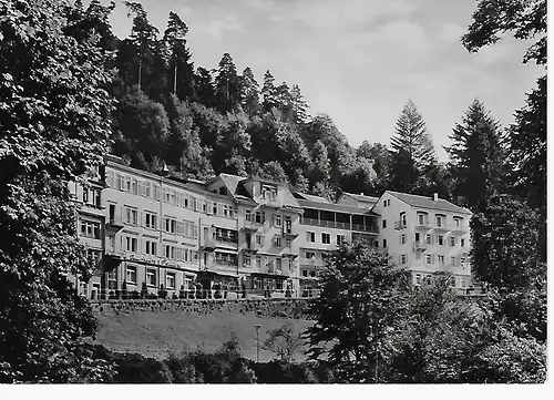 Ansichtskarte Wildbad im Schwarzwald  - Kurheim Pauline - gelaufen 1976