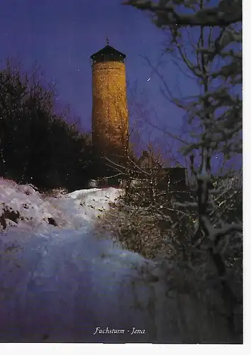 Ansichtskarte Jena - Fuchsturm - nicht gelaufen