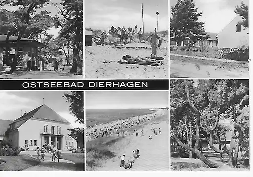 Ansichtskarte Ostseebad Dierhagen (Kr. Ribnitz-Damgarten) - gelaufen 1984