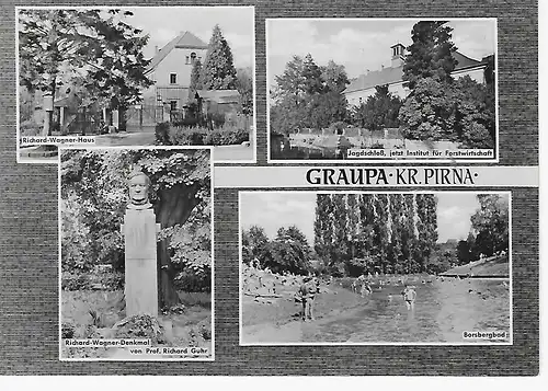 Ansichtskarte Graupa Kr. Pirna - nicht gelaufen
