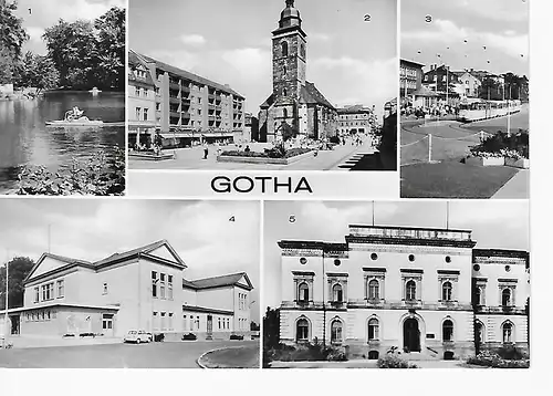 Ansichtskarte Gotha - nicht gelaufen 