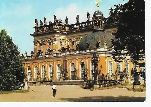 Ansichtskarte Staatliche Schlösser und Gärten Potsdam-Sanssouci  - gelaufen 1985