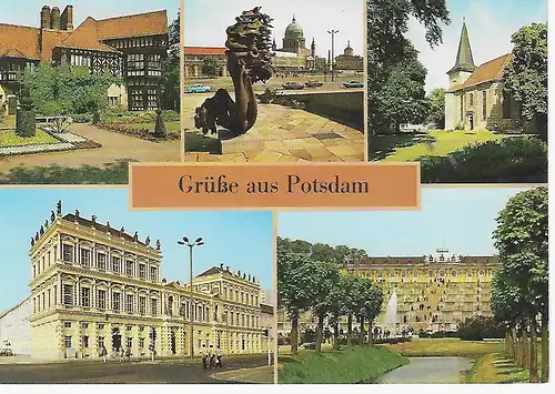 Ansichtskarte Potsdam - nicht gelaufen 