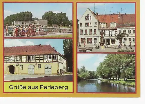 Ansichtskarte Perleberg - nicht gelaufen 