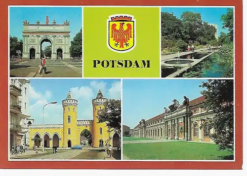 Ansichtskarte Potsdam - nicht gelaufen 