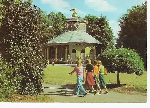 Ansichtskarte Potsdam-Sanssouci  - Chinesisches Teehaus - gelaufen 1982