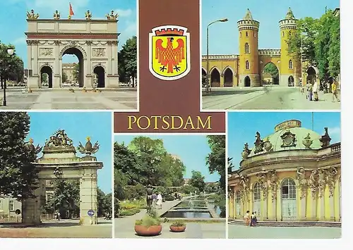 Ansichtskarte Potsdam - nicht gelaufen 