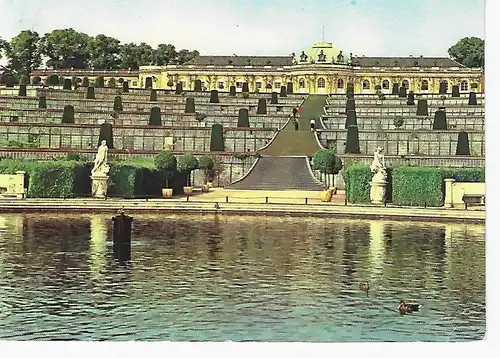 Ansichtskarte Potsdam-Sanssouci  - gelaufen