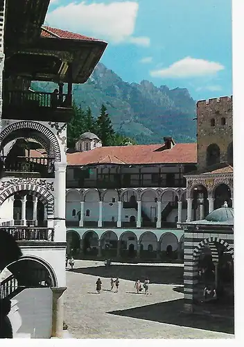 Ansichtskarte Rila-Kloster  - nicht gelaufen 
