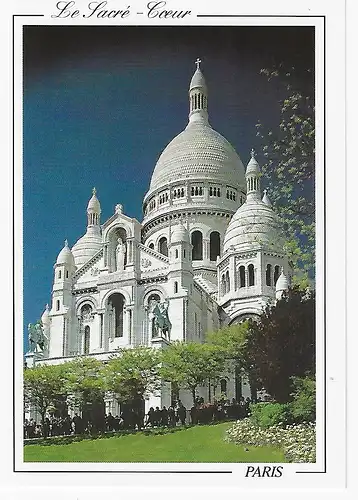 Ansichtskarte Paris - Sacré-Coer de Montmartre - nicht gelaufen