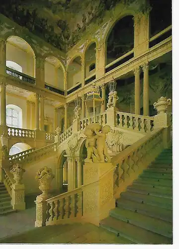 Ansichtskarte Pommersfelden - Schloss Weißenstein - nicht gelaufen