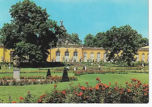 Ansichtskarte Potsdam-Sanssouci  - Neue Kammern - gelaufen 