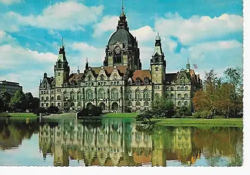Ansichtskarte Hannover - Neues Rathaus - nicht gelaufen