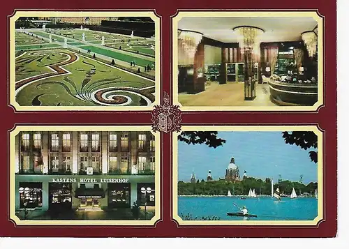 Ansichtskarte Hannover - Kastens Hotel Luisenhof - nicht gelaufen