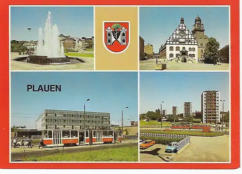 Ansichtskarte Plauen - nicht gelaufen