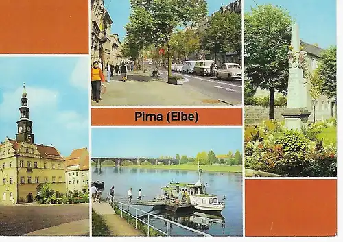 Ansichtskarte Pirna (Elbe) - nicht gelaufen