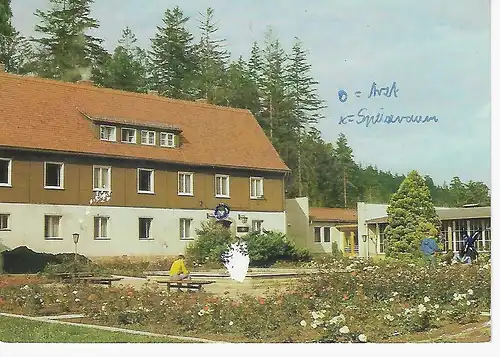 Ansichtskarte Papstdorf (Kr. Pirna) - gelaufen