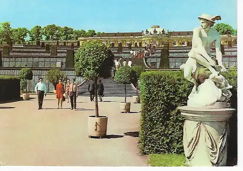 Ansichtskarte Potsdam-Sanssouci  - gelaufen 1975