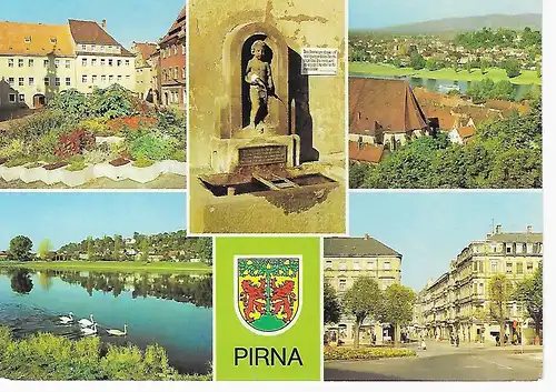 Ansichtskarte Pirna - nicht gelaufen