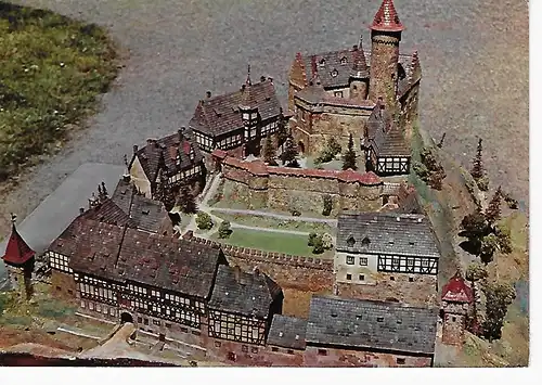 Ansichtskarte Burghaus Graf Everstein - Polle - nicht gelaufen
