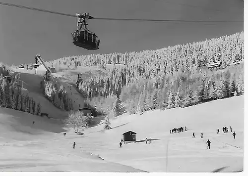 Ansichtskarte Kurort Oberwiesenthal - gelaufen 