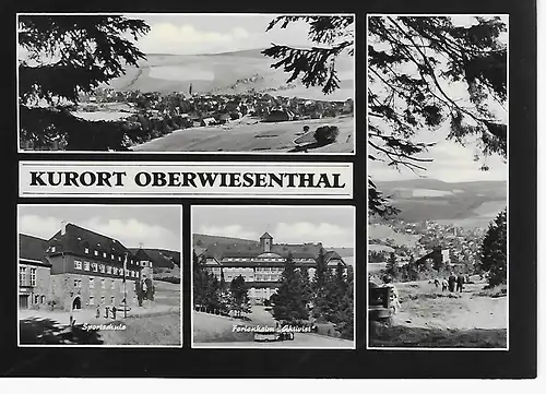 Ansichtskarte  Kurort Oberwiesenthal - nicht gelaufen